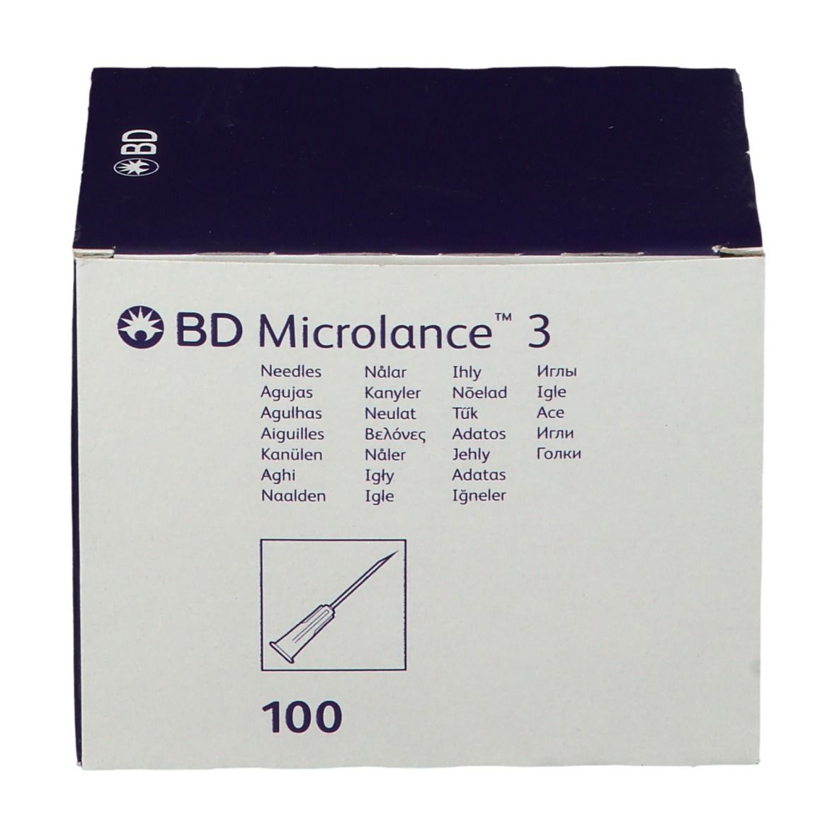 BD Microlance™ 3 Nadeln 18 G 1,2 x 40 mm rosa