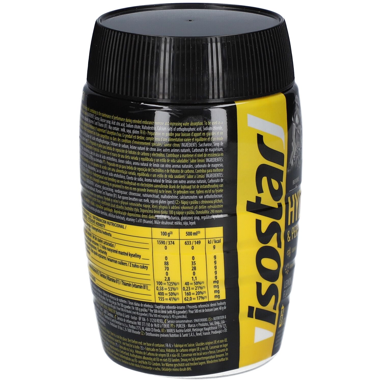 isostar® Hydrate & Perform Sport Drink Zitronengeschmack