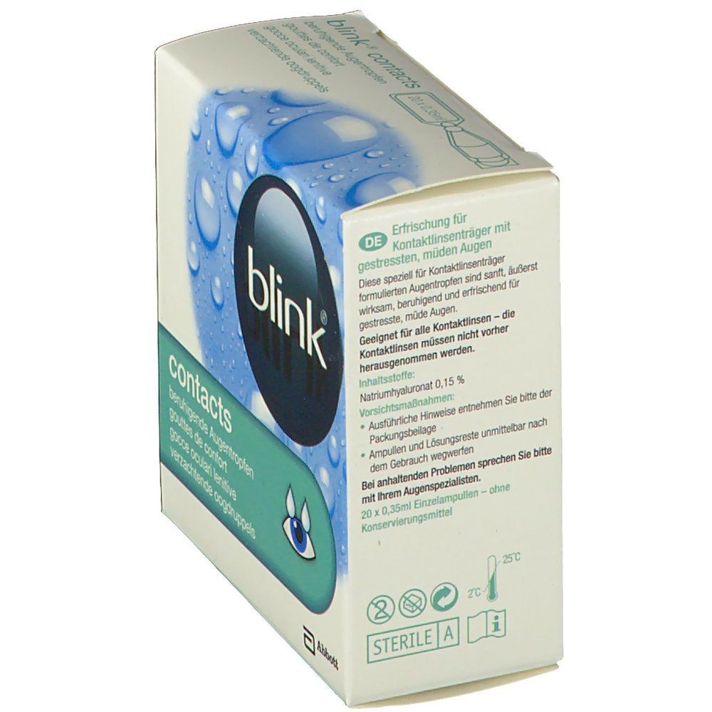 Blink® Contacts beruhigende Augentropfen