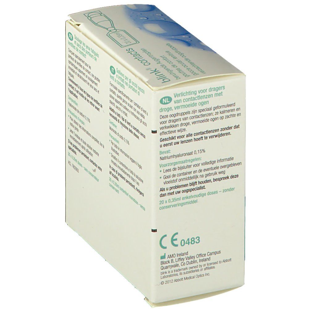 Blink® Contacts beruhigende Augentropfen