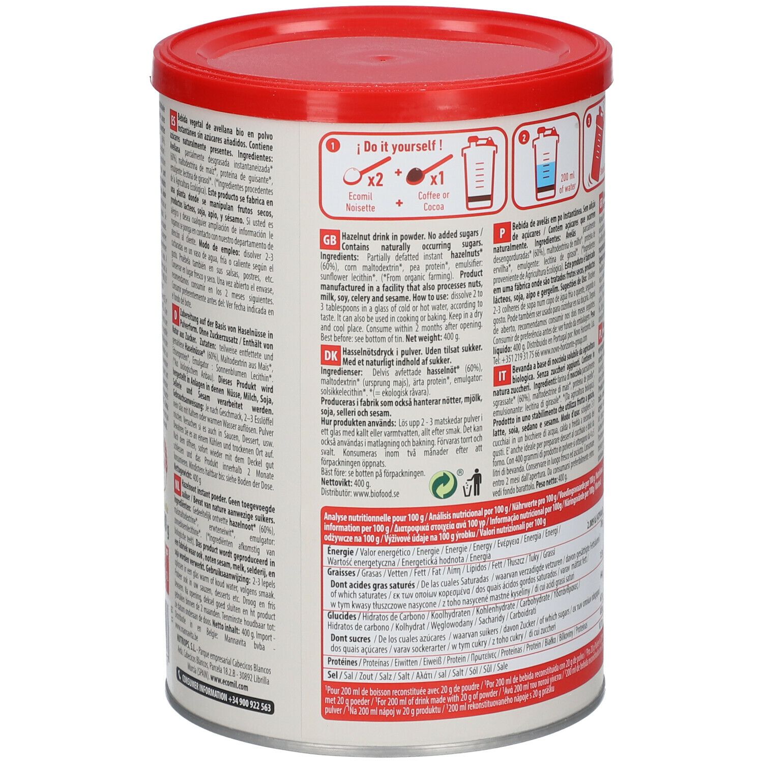 eco mil® Original Haselnussmilch