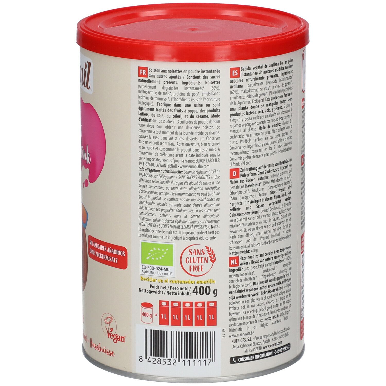 eco mil® Original Haselnussmilch