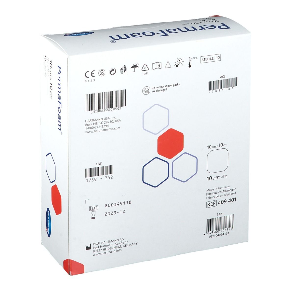 PermaFoam® 10 cm x 10 cm