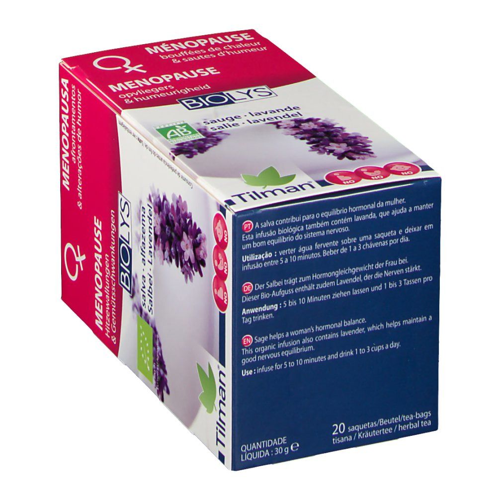 BIOLYS Menopause Salbei & Lavendel