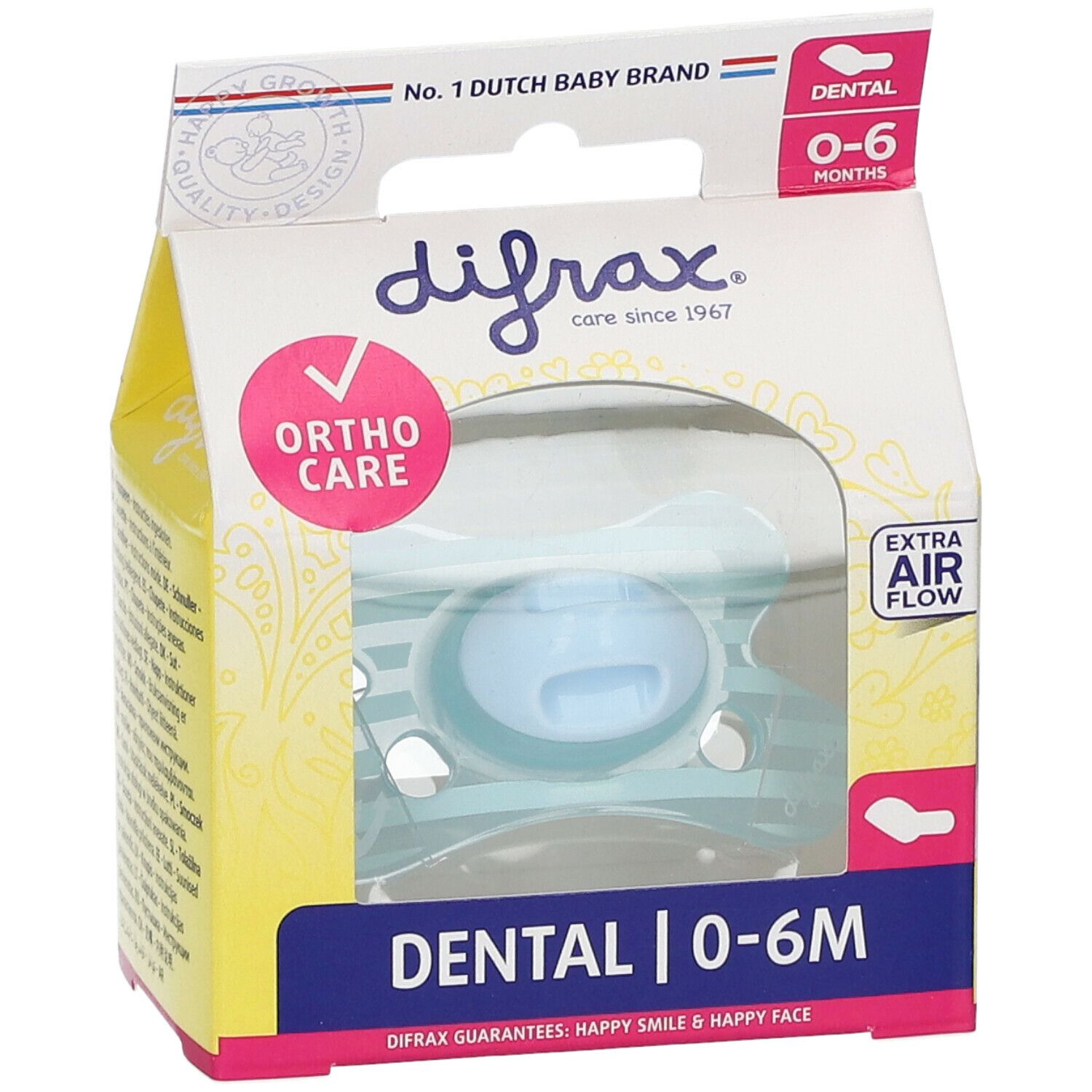 difrax® Dental Schnuller 0-6 Monate