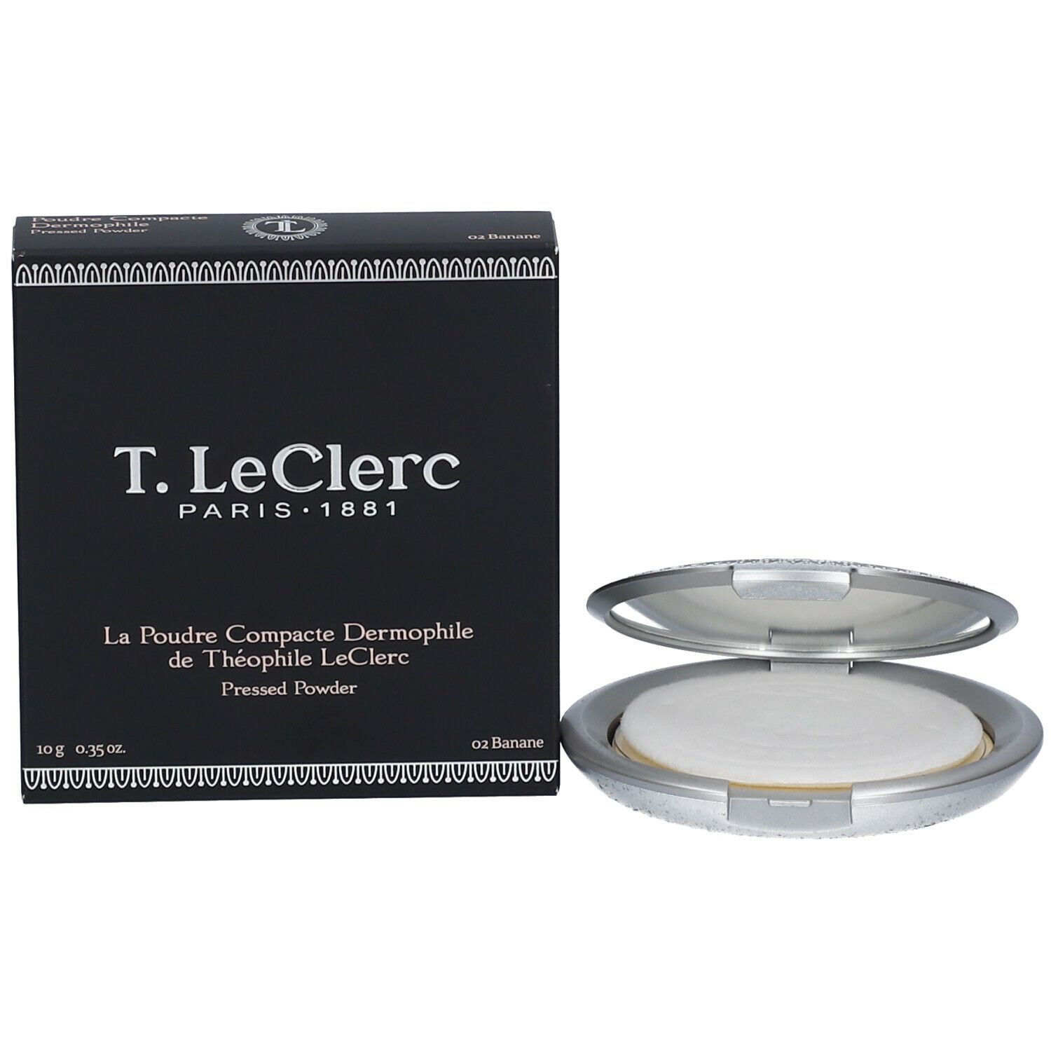 T-LeClerc Poudre Compacte - 02 Banane