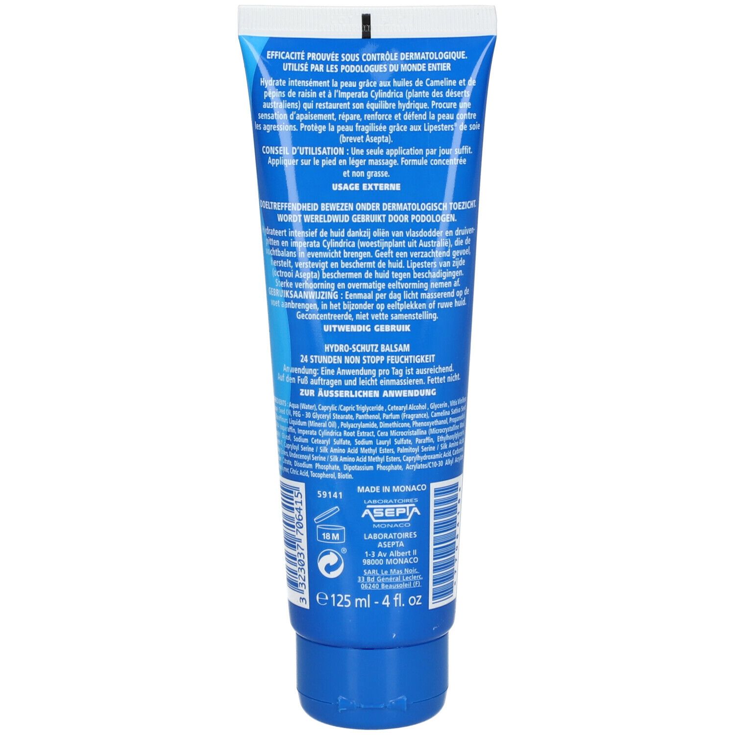 Akileine Hydro-Schutz Fuß-Balsam