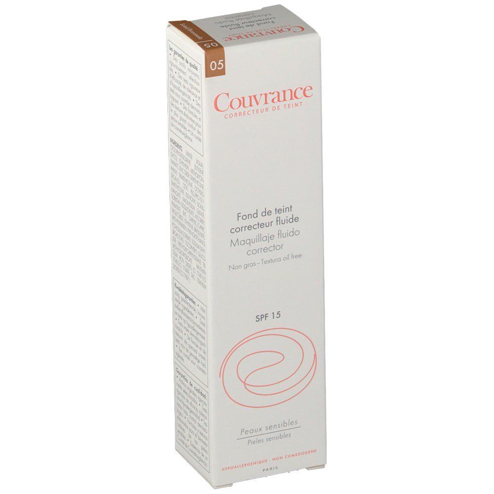 Avène Couvrance Fonds De Teint Correcteurs Fluides Soleil SPF15de Soleil UV 15