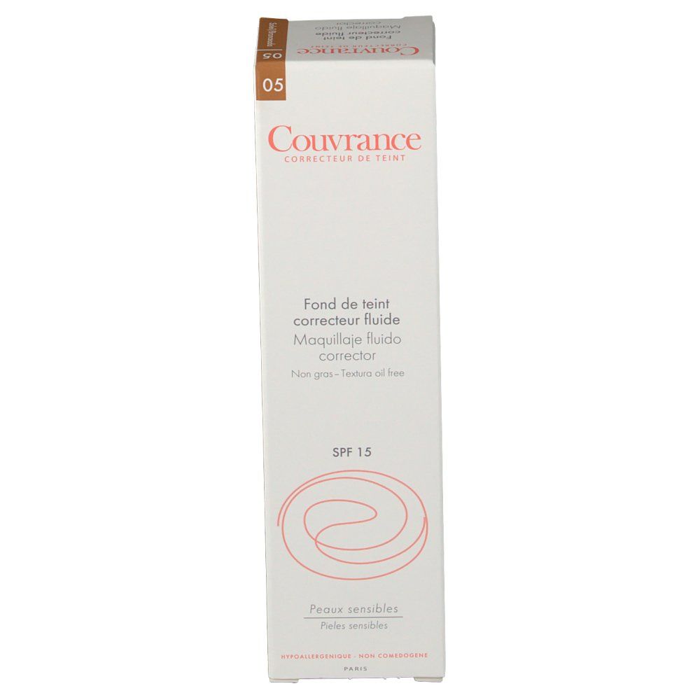 Avène Couvrance Fonds De Teint Correcteurs Fluides Soleil SPF15de Soleil UV 15
