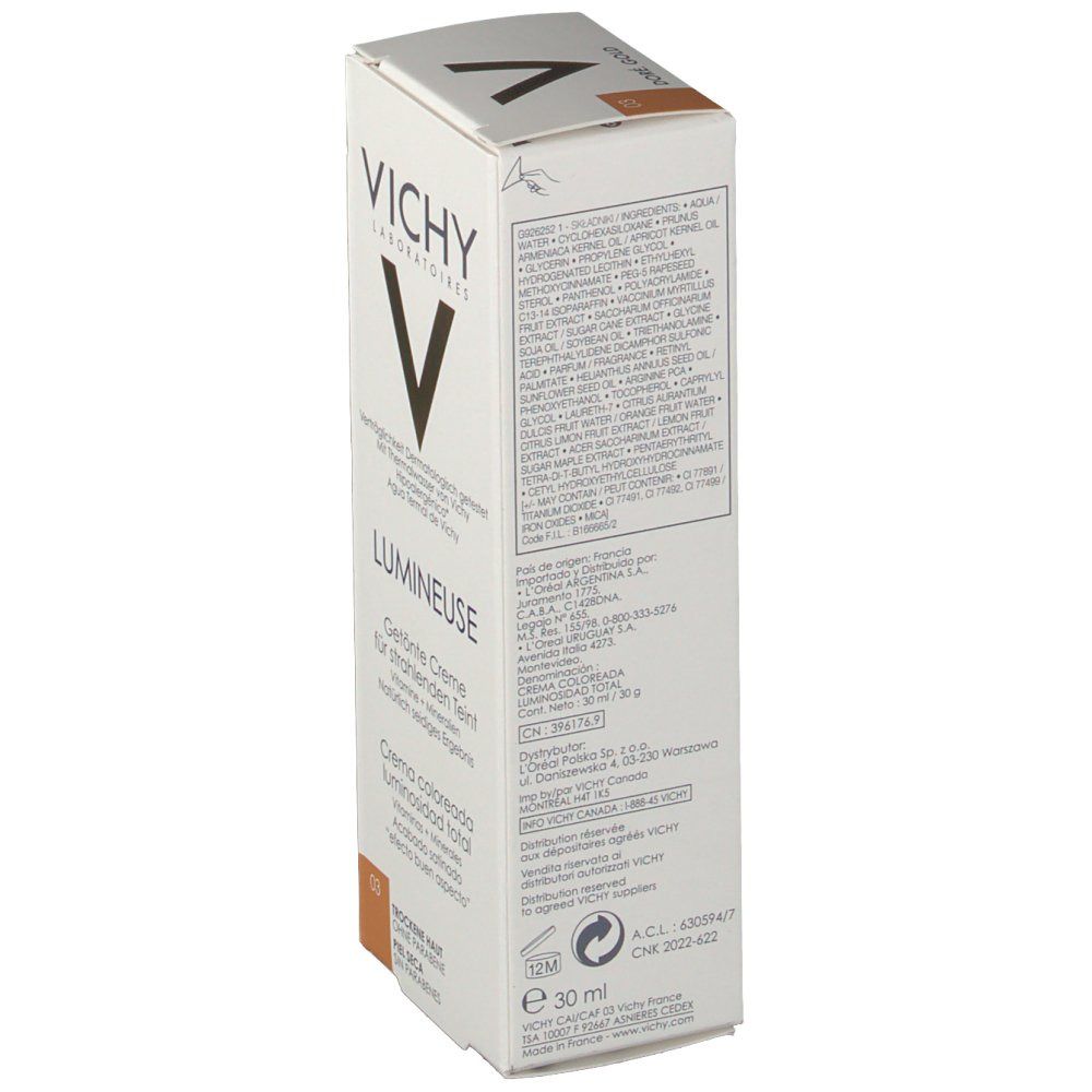 VICHY Lumineuse Mate Nr. 03 dorée