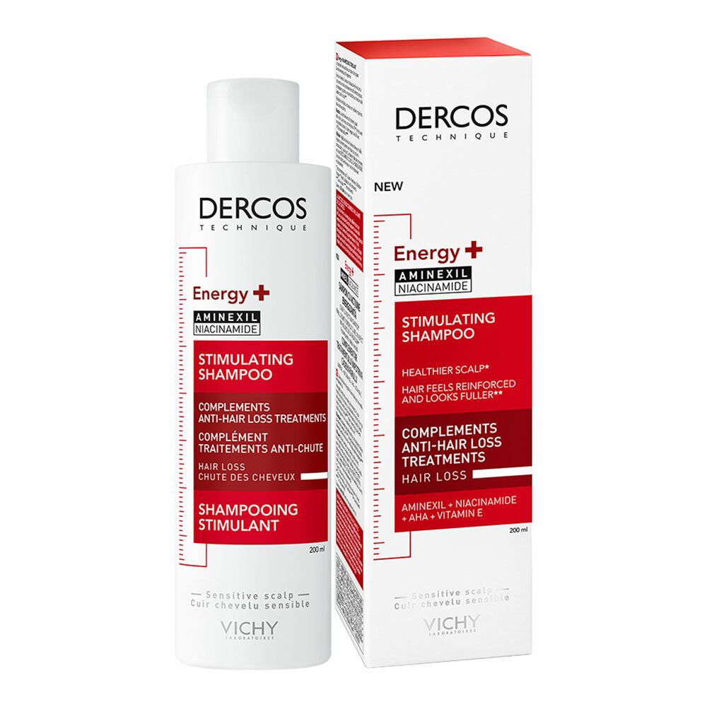 VICHY Dercos Energisant shampoing anti-chute à l'aminexil