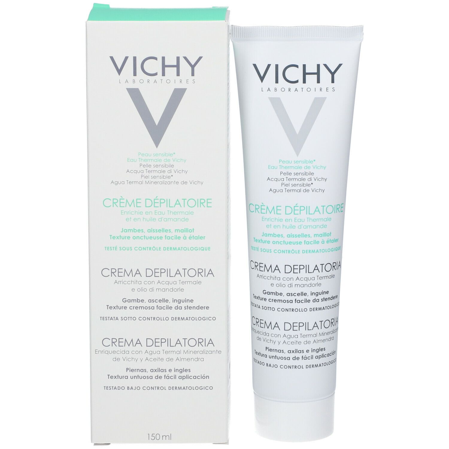 VICHY Crème dépilatoire dermo-tolérance