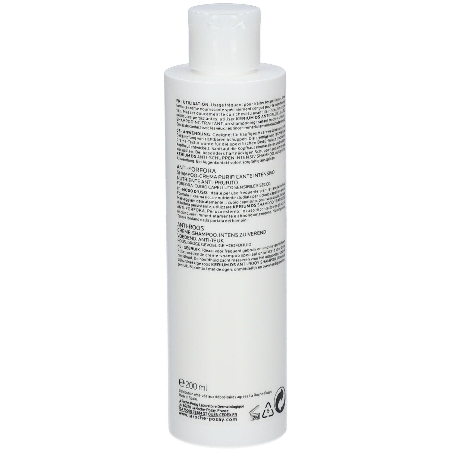 La Roche Posay Kerium Shampooing-Crème Antipelliculaire