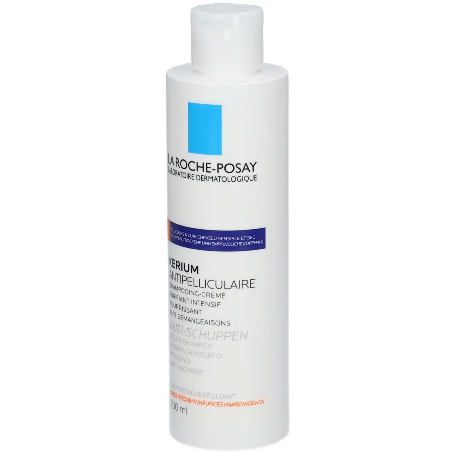 La Roche Posay Kerium Shampooing-Crème Antipelliculaire