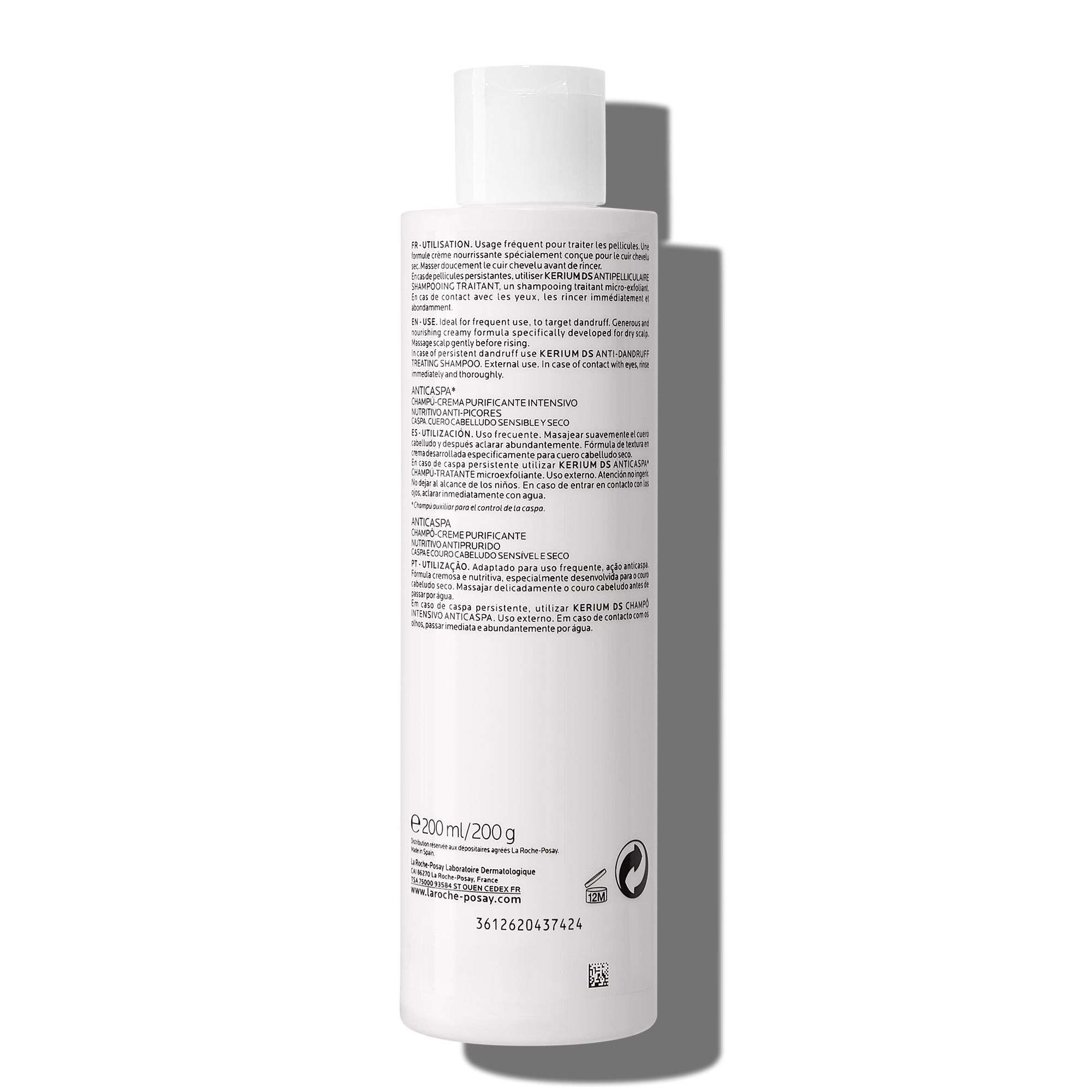La Roche Posay Kerium Shampooing-Crème Antipelliculaire