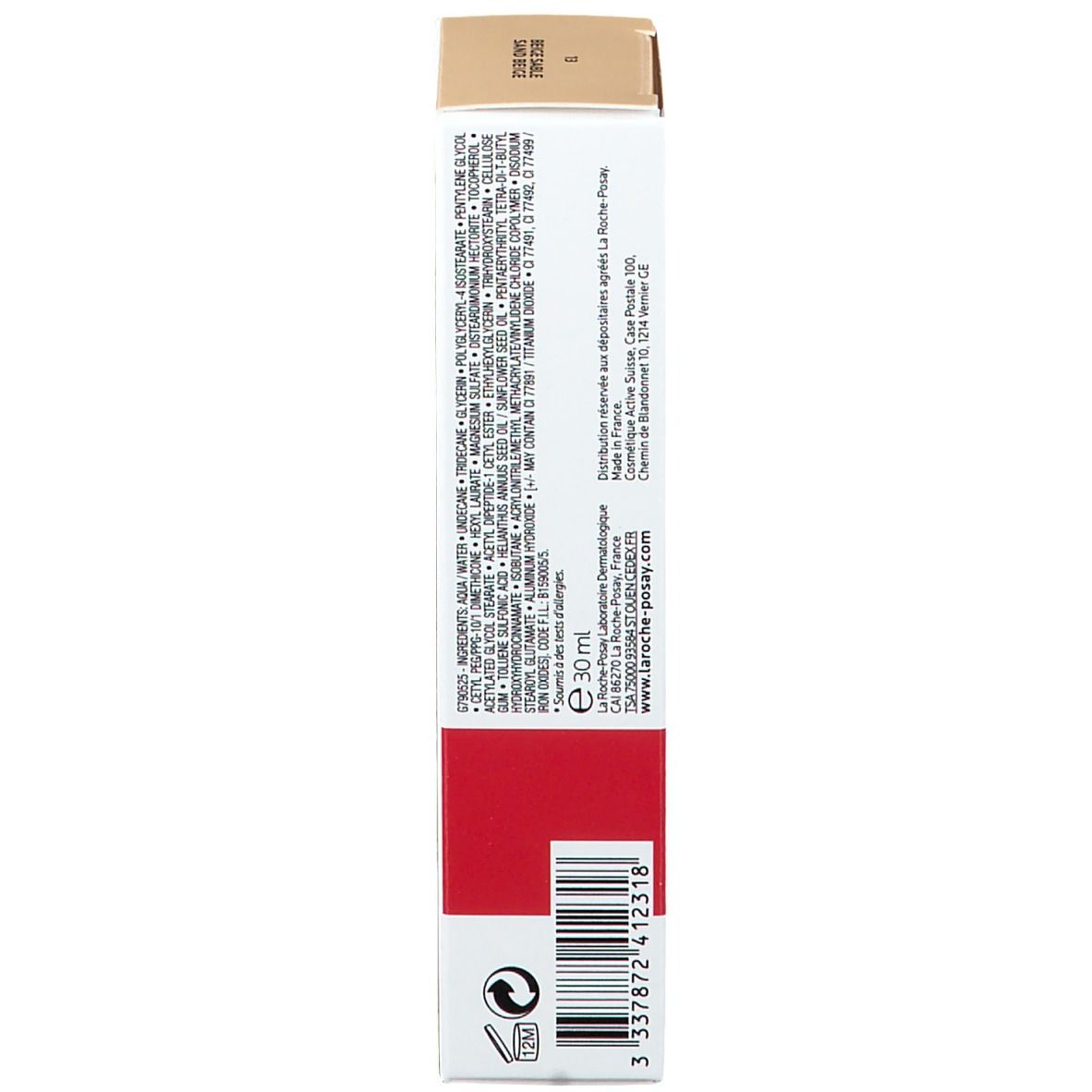 La Roche-Posay TOLERIANE Correcteur de teint fluide 13 Beige Sable