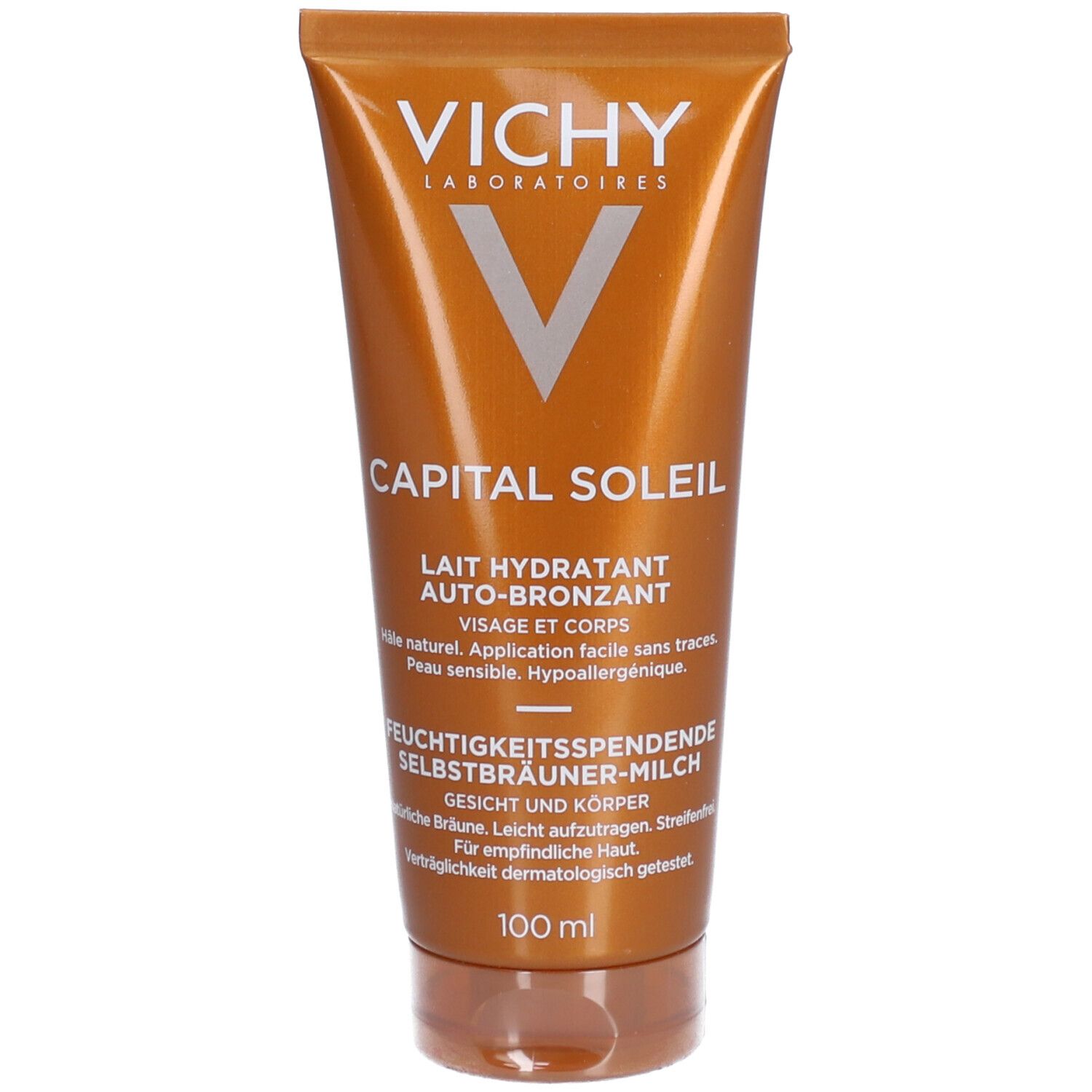 VICHY Idéal Soleil Autobronzant Lait Hydratant Visage et Corps