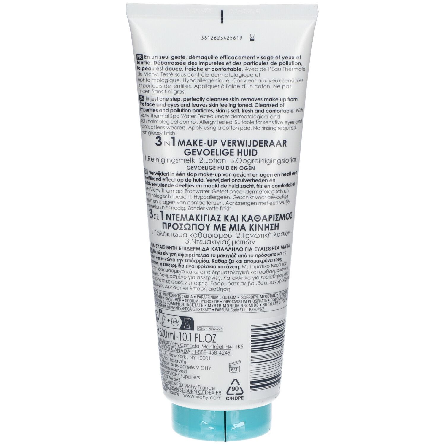 VICHY Pureté Thermale Démaquillant intégral 3-en-1