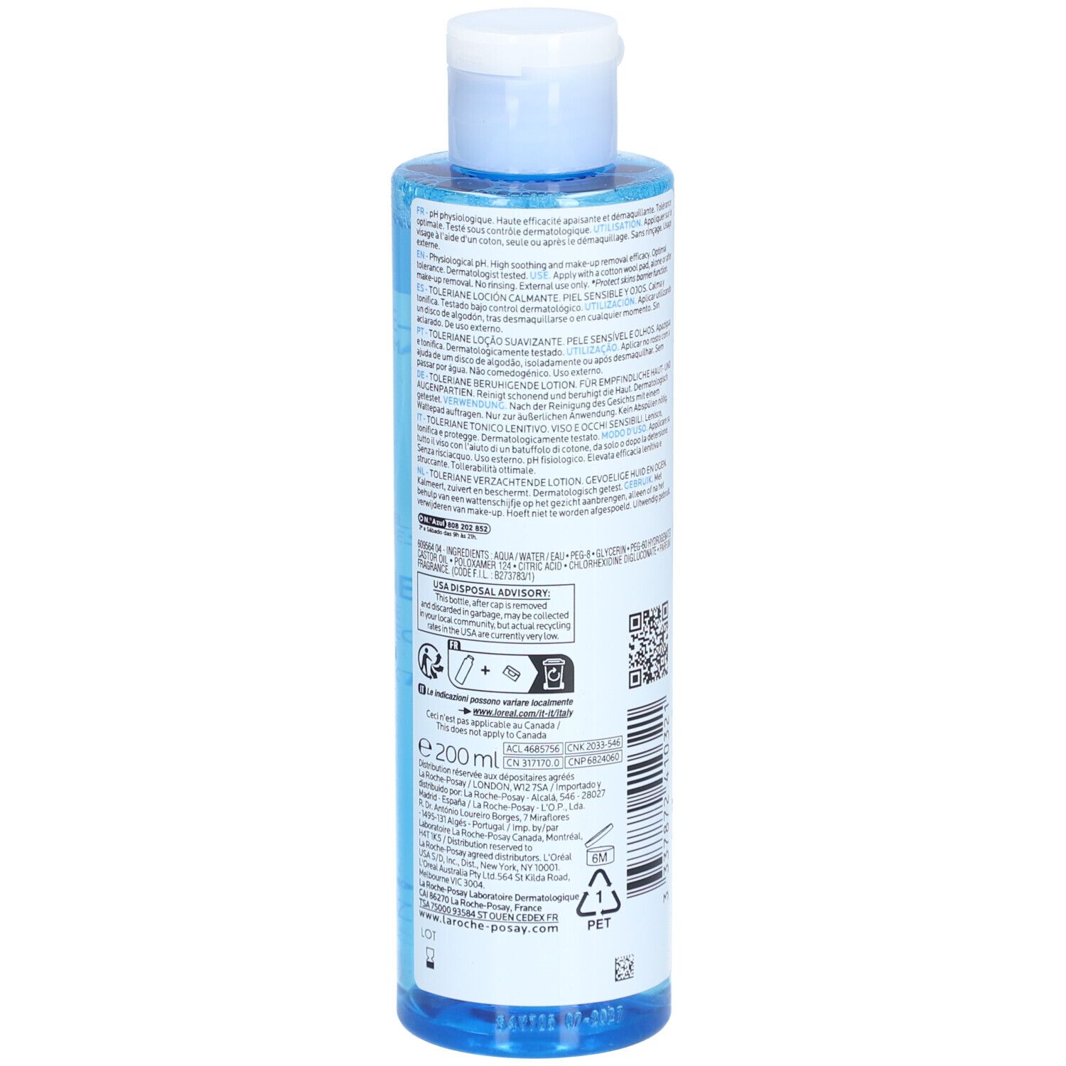 La Roche-Posay Physiological Beruhigende Reinigungslotion