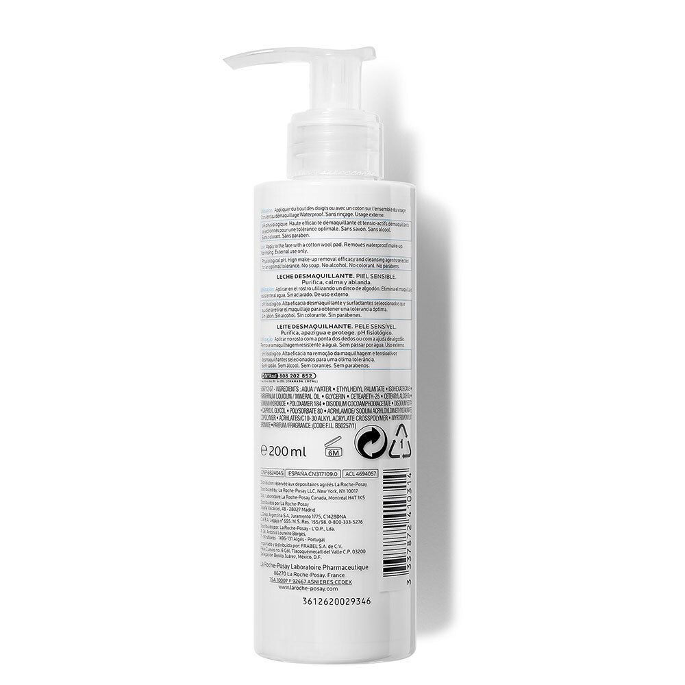 La Roche-Posay Lait Démaquillant Physiologique