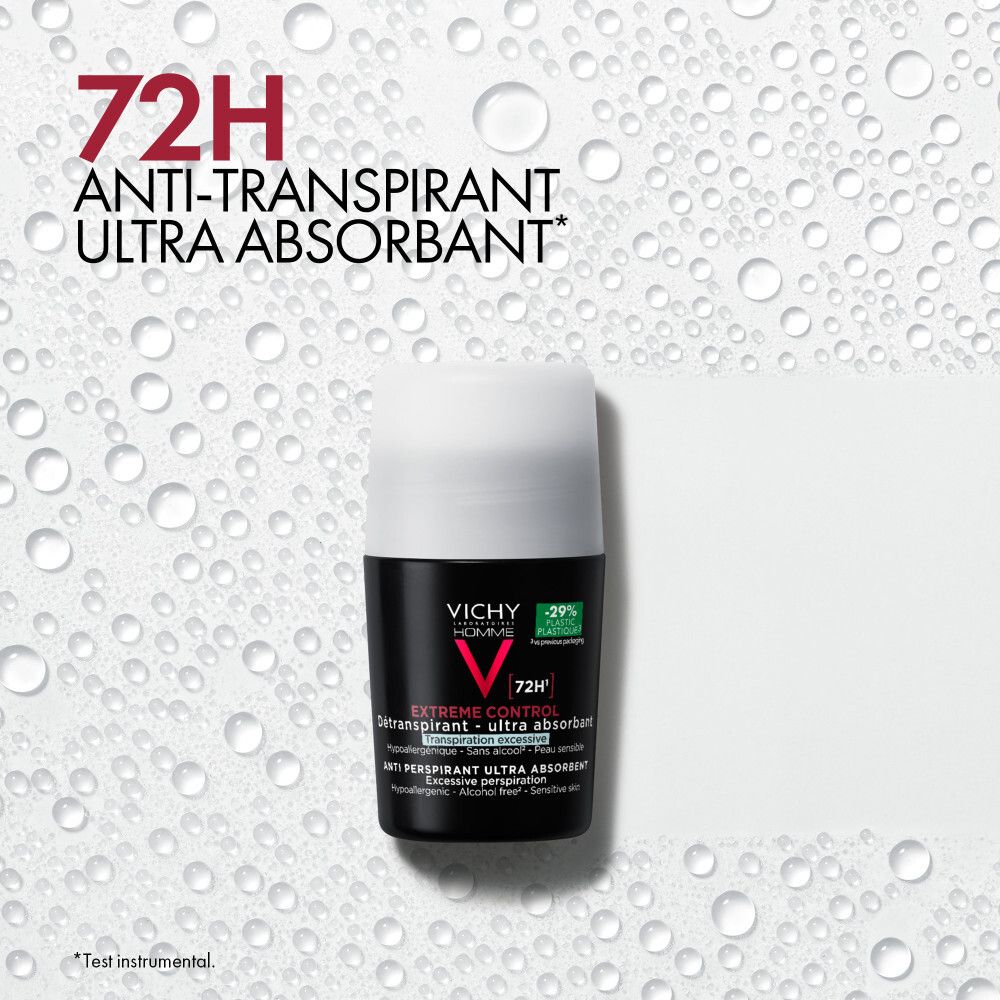 Vichy Homme Deodorant Anti-Transpirant 72h