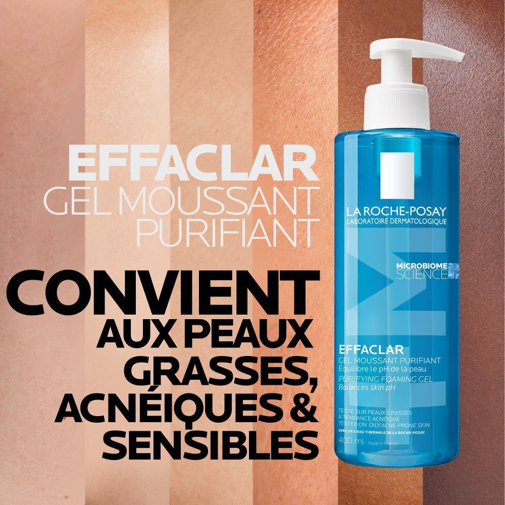 LA ROCHE POSAY EFFACLAR Gel moussant purifiant