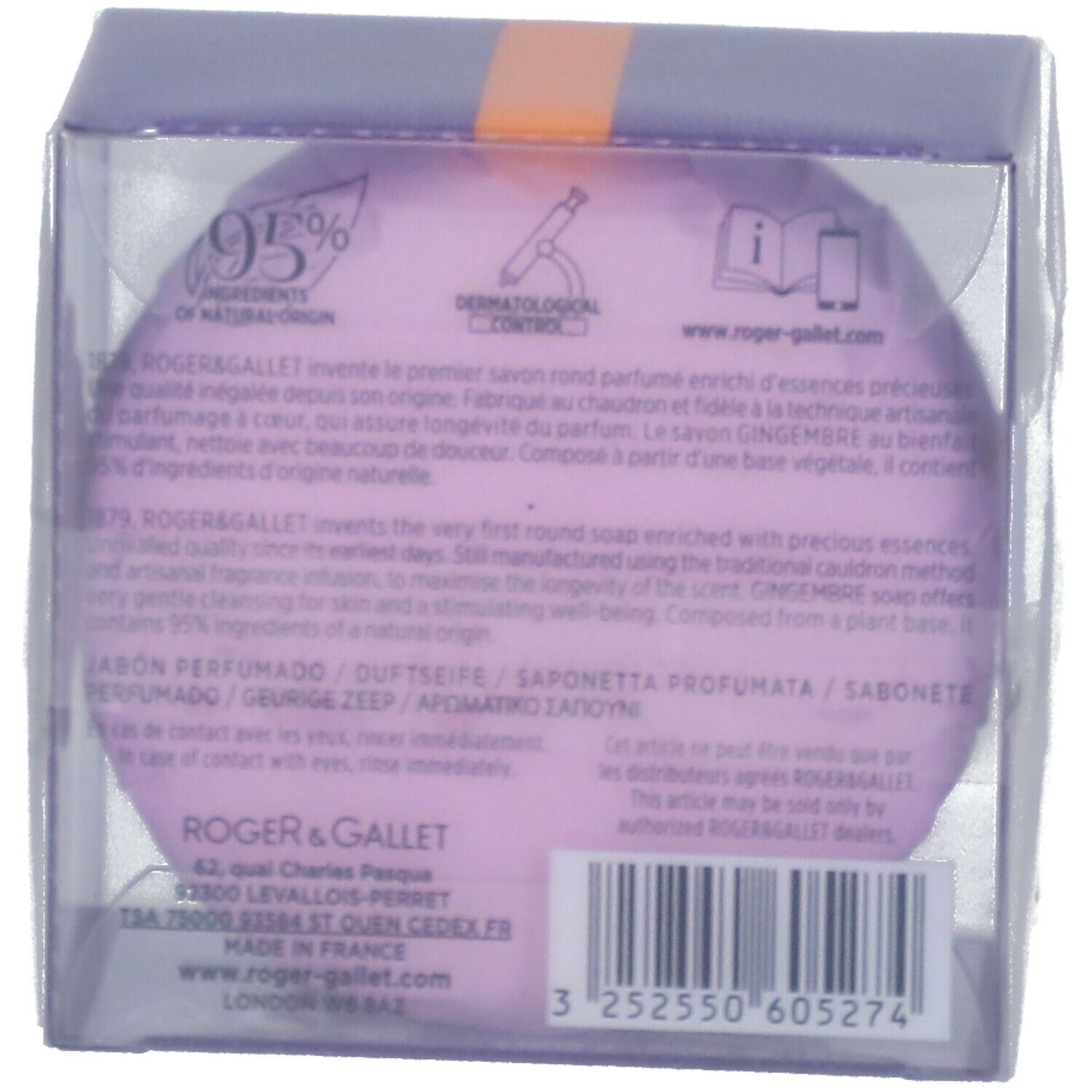 Roger & Gallet Gingembre Duftseife