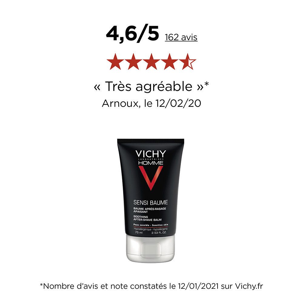 VICHY Homme Sensi-Baume Hautberuhigender Aftershave Balsam