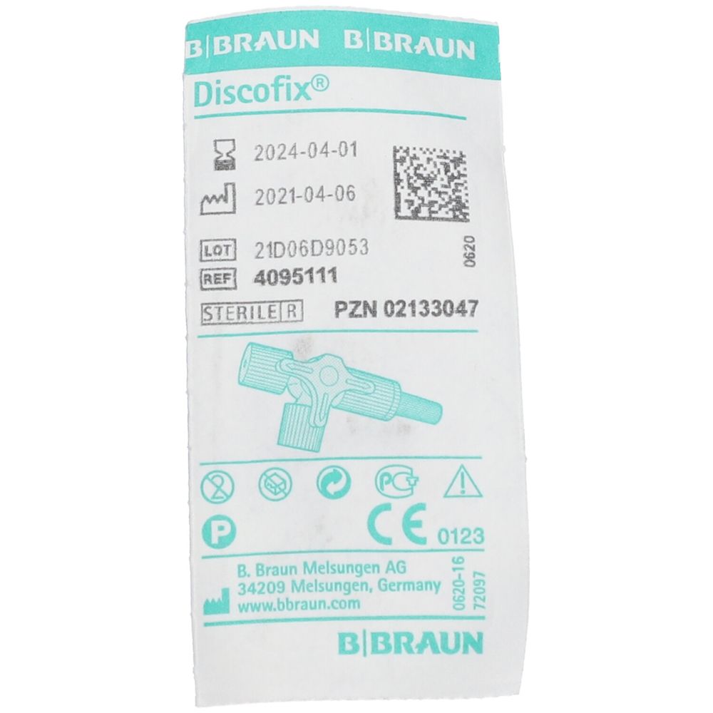 Discofix® Dreiwegehahn blau