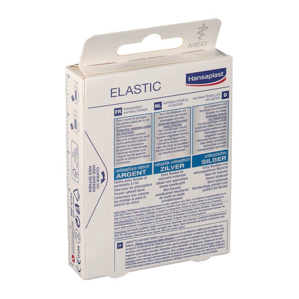 Hansaplast ELASTIC Antibakteriell Pflaster