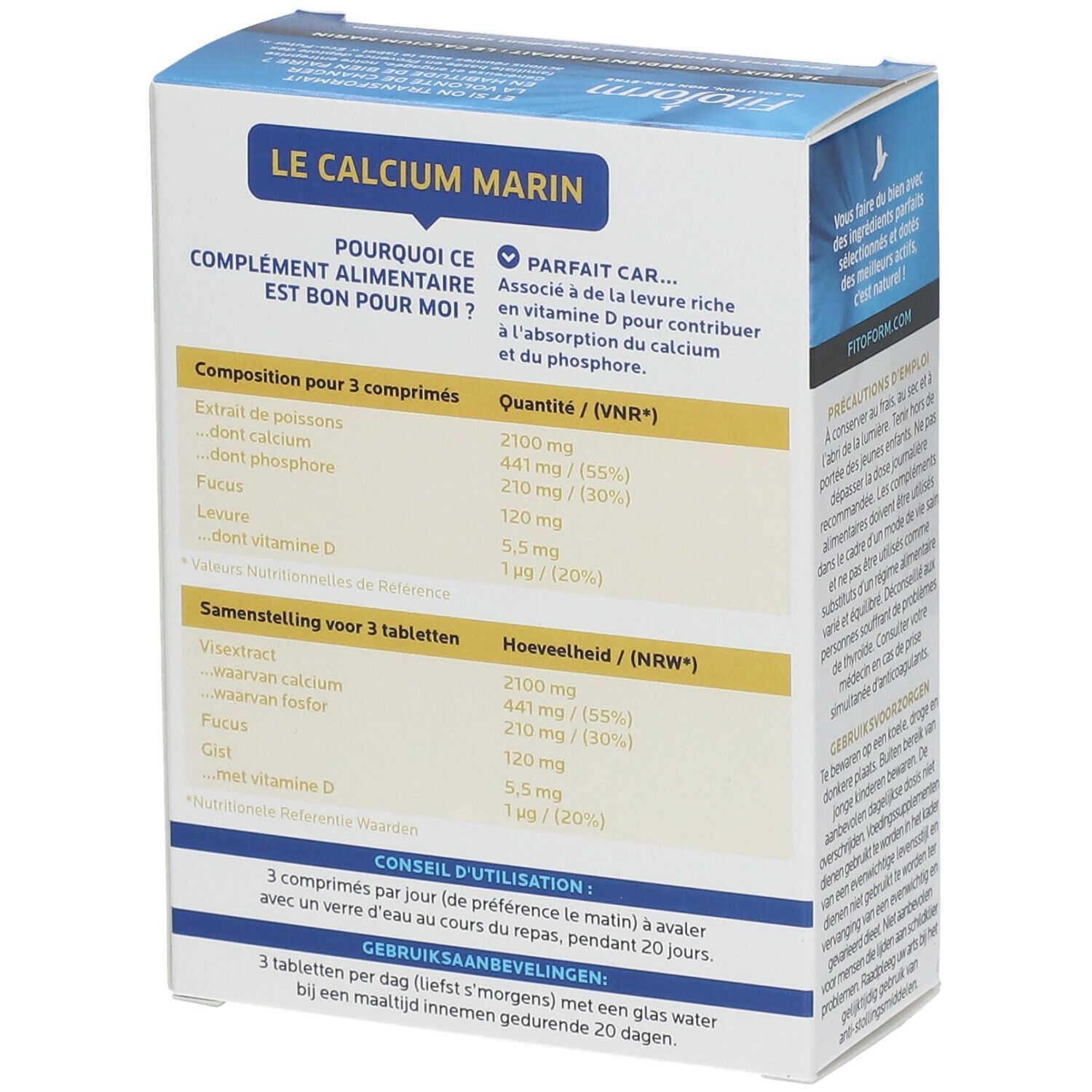 FITOFORM® Calcium Marin + Vit D