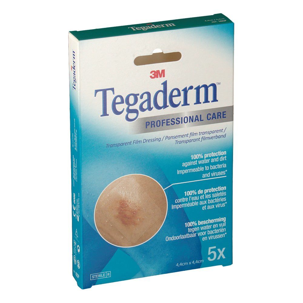 3M™ Tegaderm™ Transparentverband 4 x 4 cm