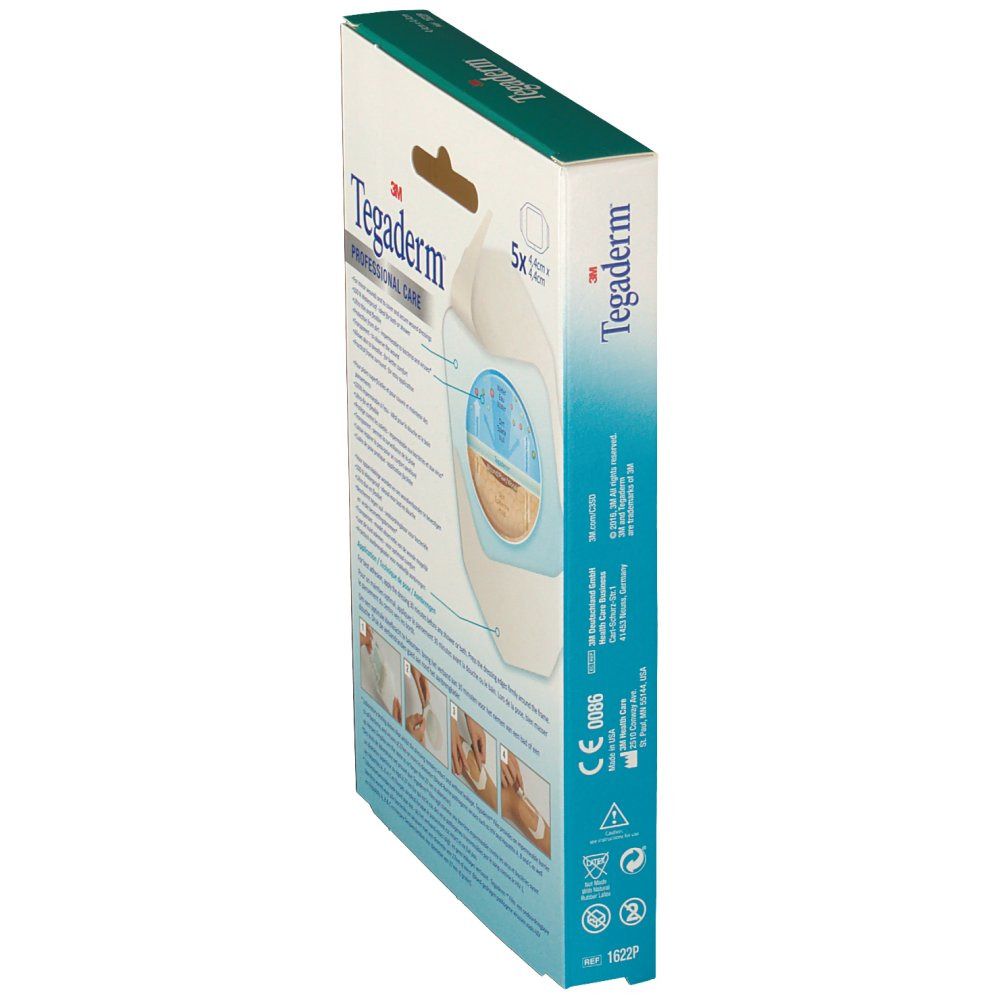 3M™ Tegaderm™ Transparentverband 4 x 4 cm