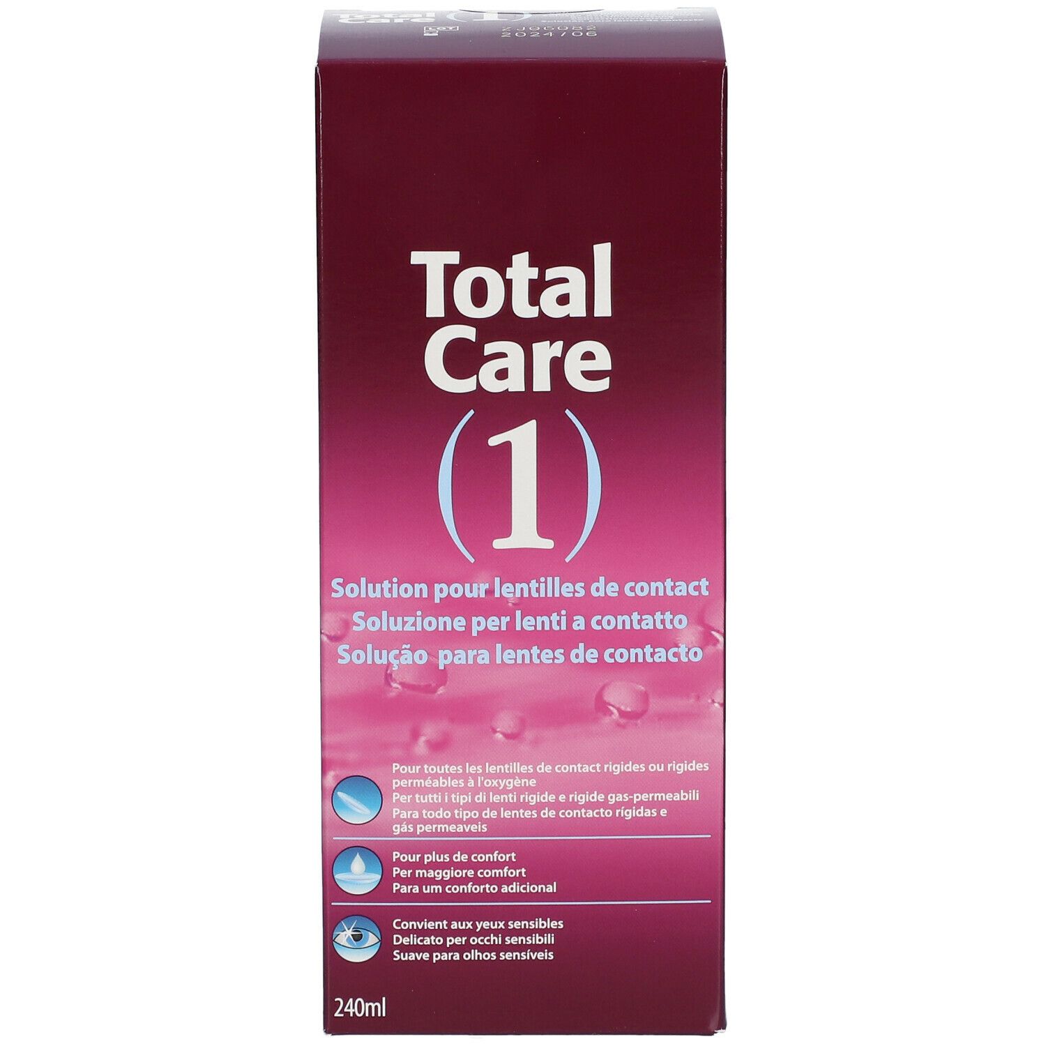 Total Care 1 All-In-One Kontaktlinsenlösung + Linsenbehälter