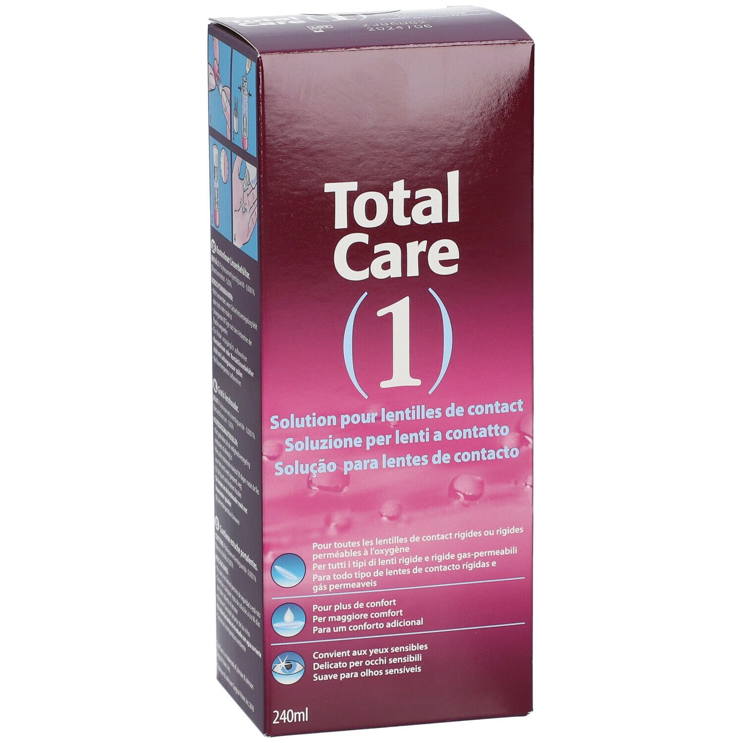 Total Care 1 All-In-One Kontaktlinsenlösung + Linsenbehälter