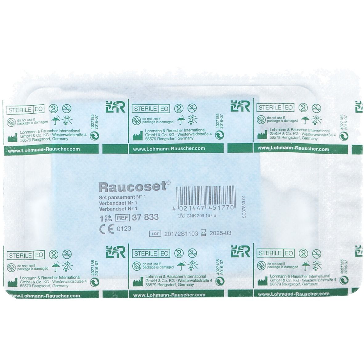 Raucoset® Verbandsset Nr. 1