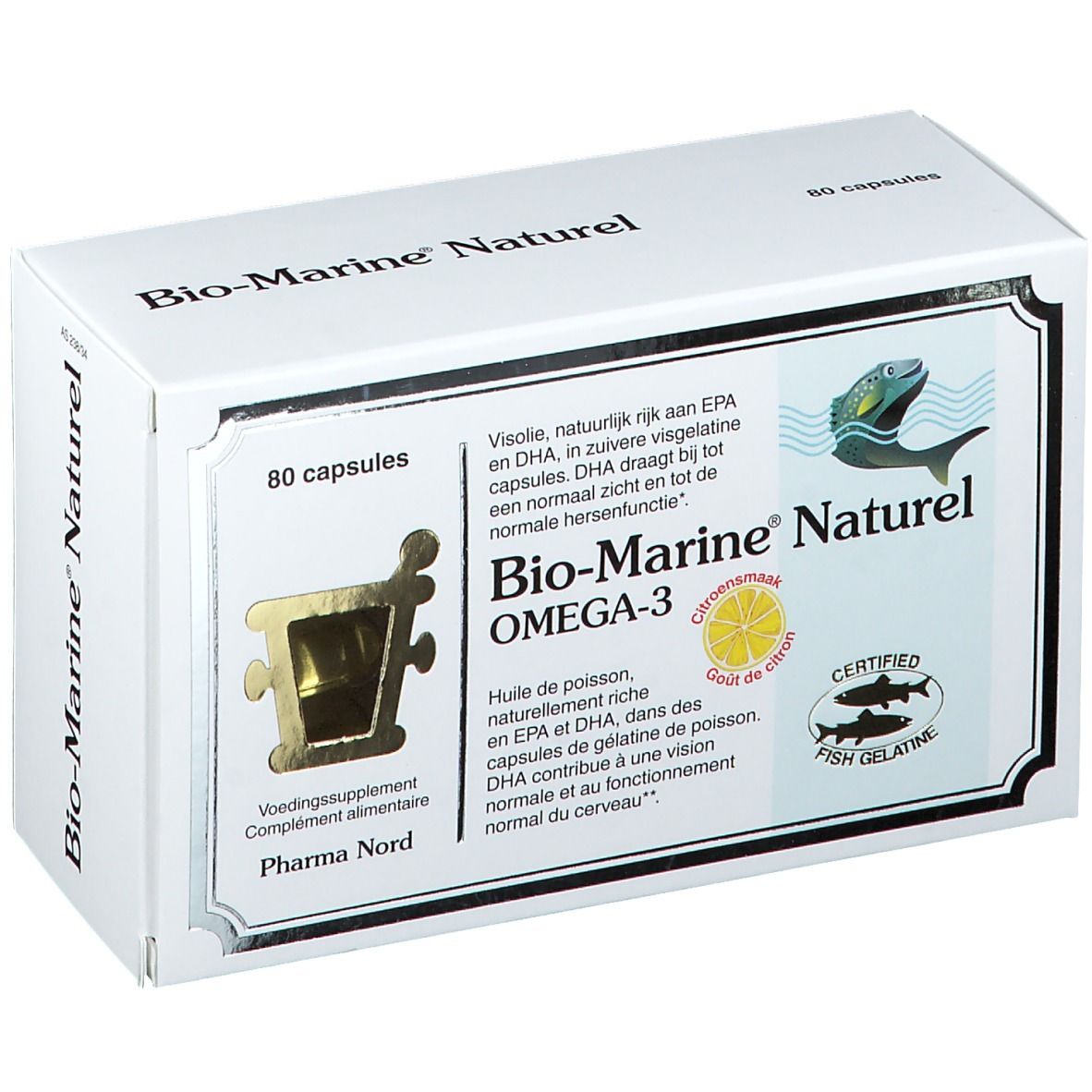 Bio-Marine Naturel 80 Capsules Pharma Nord