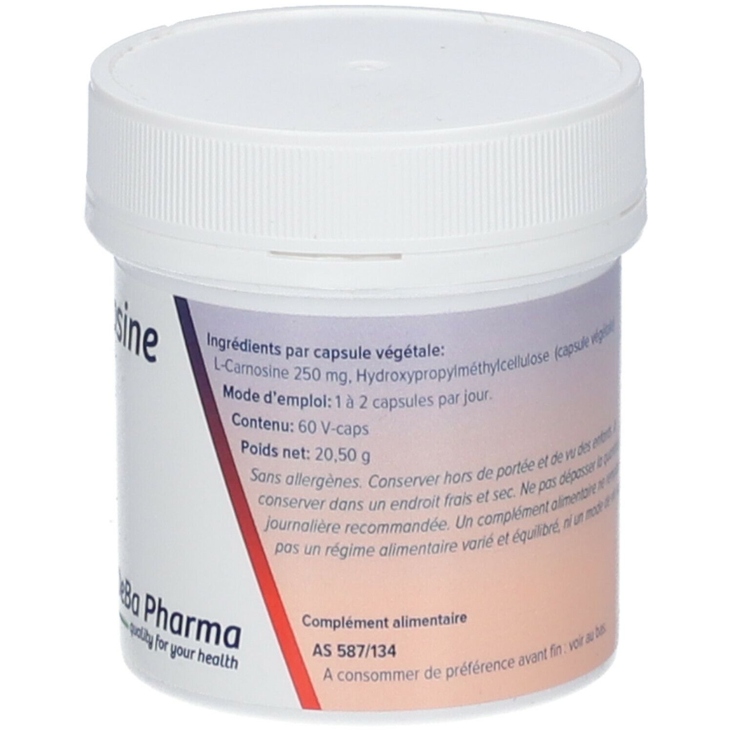 DeBa Pharma L- Carnosine 250 mg