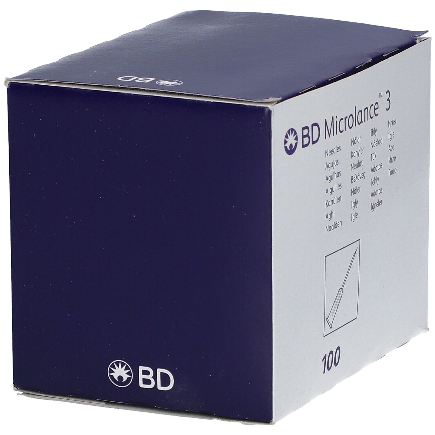 BD Microlance™ 3 Nadeln 26G 0,45 x 16mm braun