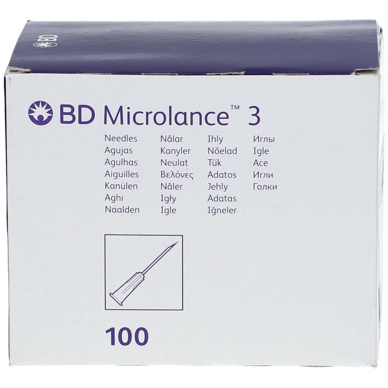BD Microlance™ 3 Nadeln 26G 0,45 x 16mm braun