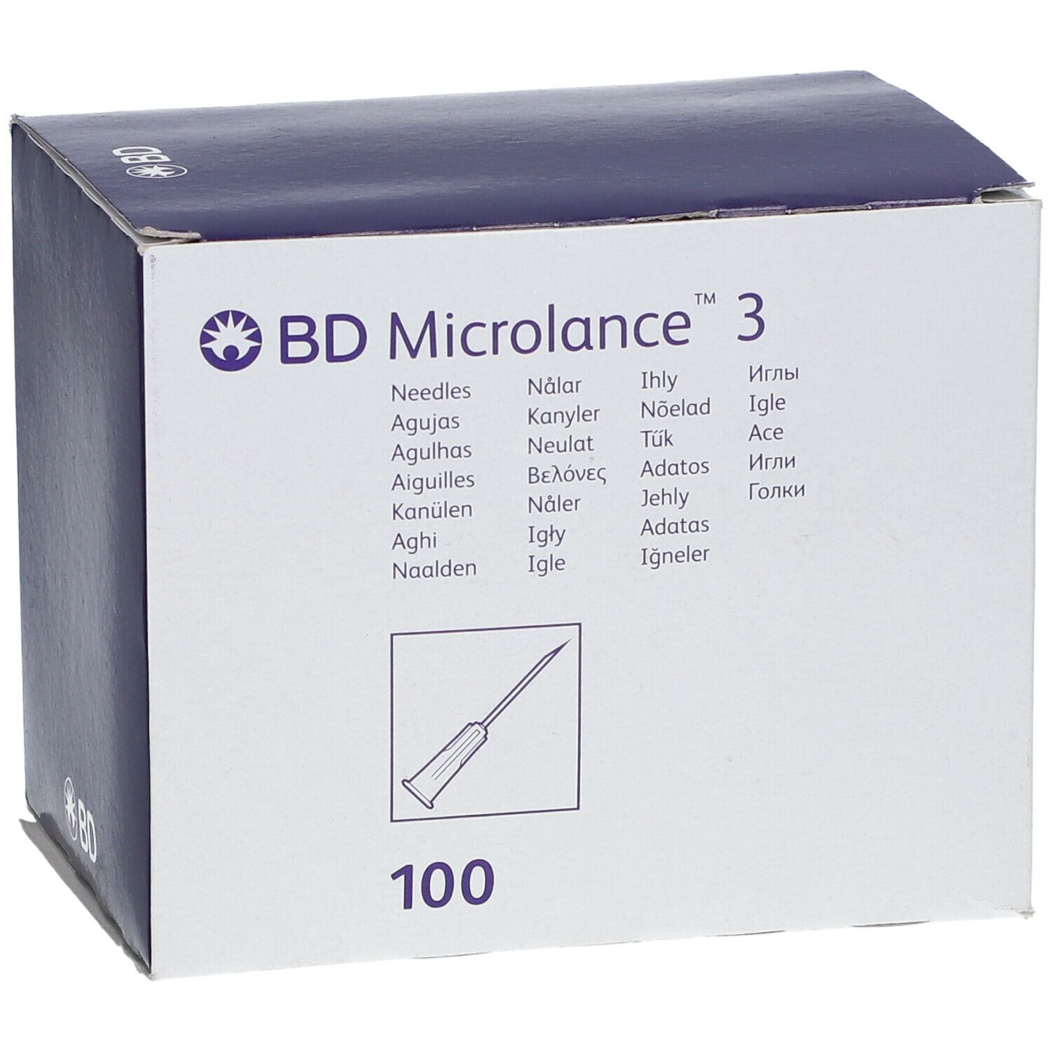BD Microlance™ 3 Nadeln 26G 0,45 x 16mm braun