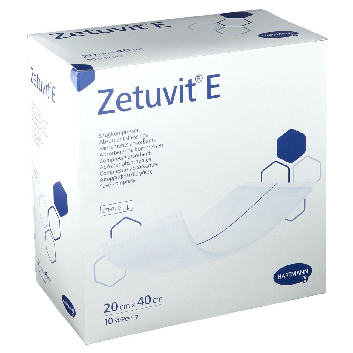 Zetuvit Saugkompresse Steril Cm X Cm St Redcare Apotheke