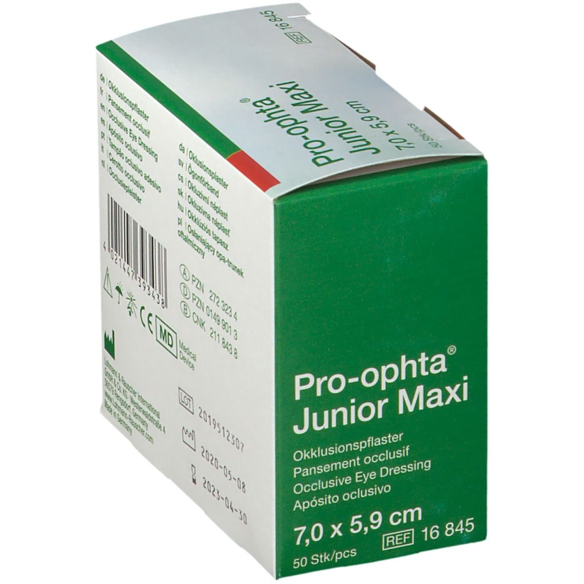 L&R Pro-Ophta® Junior maxi 7,0 x 5,9 cm