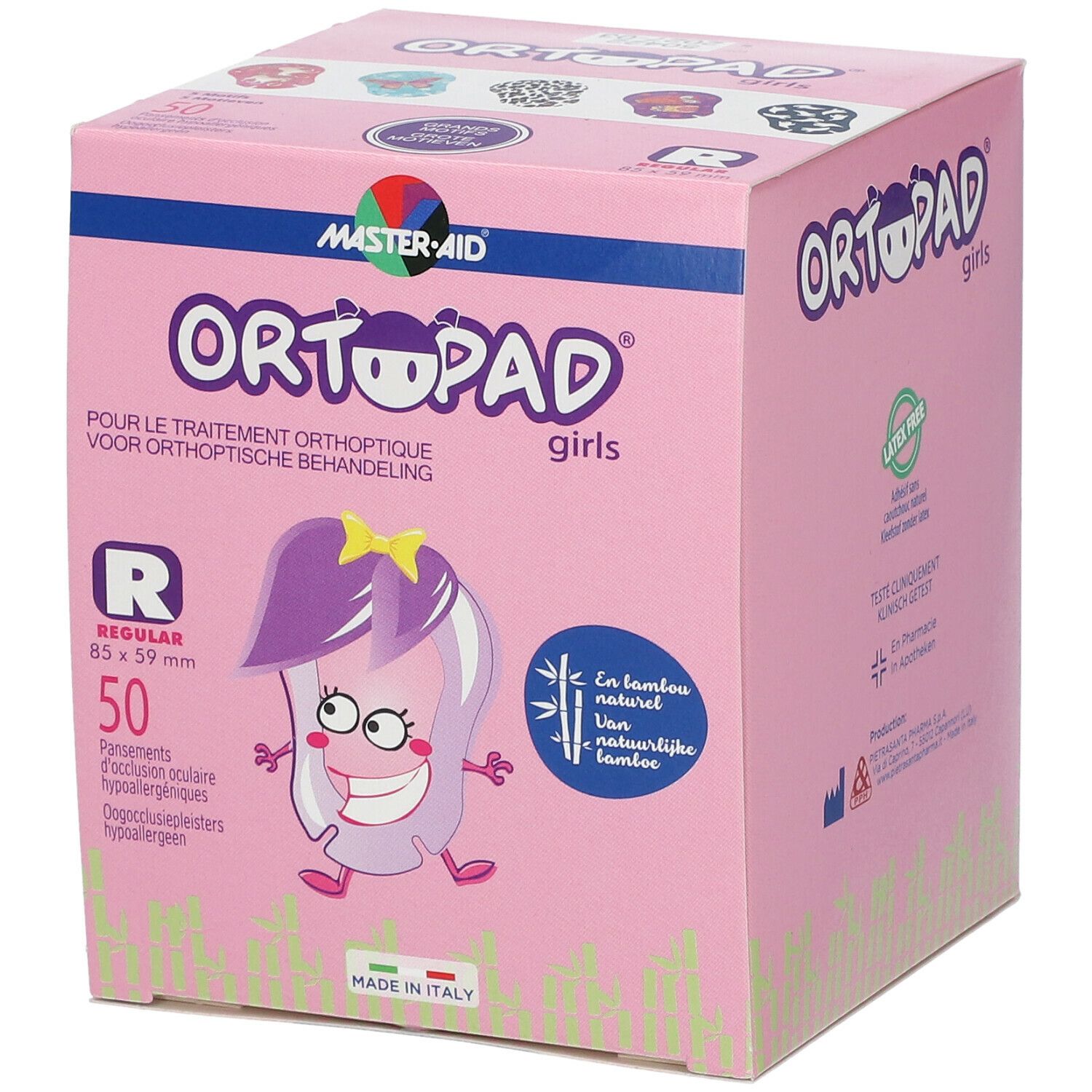 MASTER-AID® ORTOPAD® Girls Regular Augenpflaster 5+ Jahre