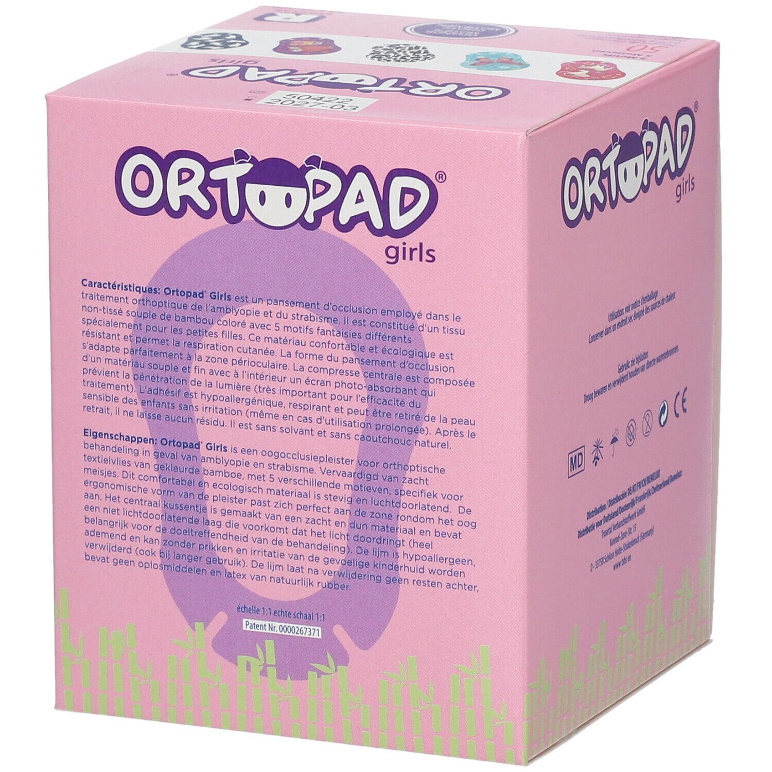 MASTER-AID® ORTOPAD® Girls Regular Augenpflaster 5+ Jahre