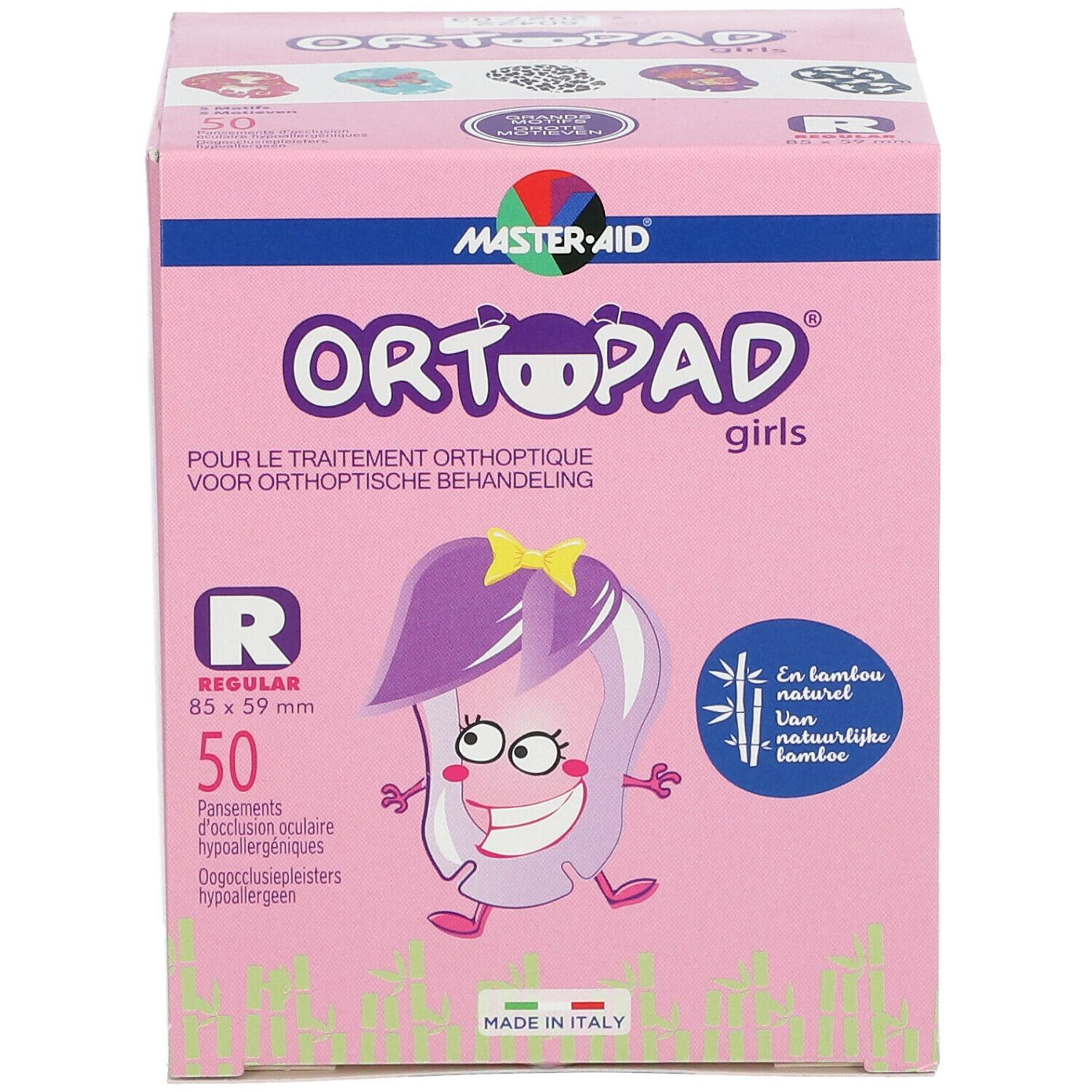 MASTER-AID® ORTOPAD® Girls Regular Augenpflaster 5+ Jahre