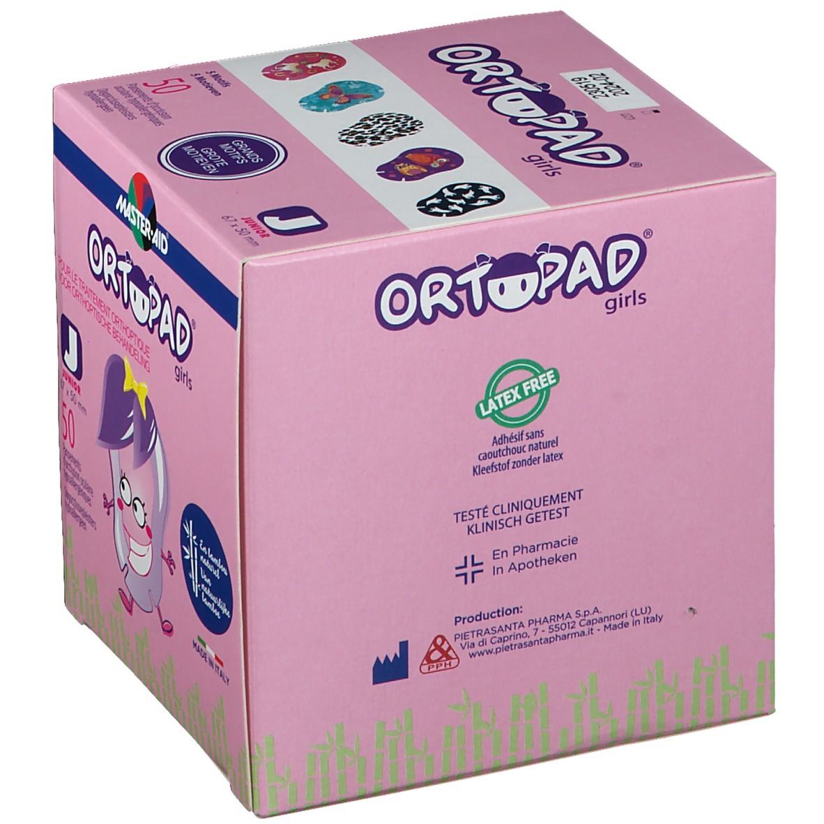 MASTER-AID® ORTOPAD® Soft Girls Junior Augenpflaster 0 - 2 Jahre