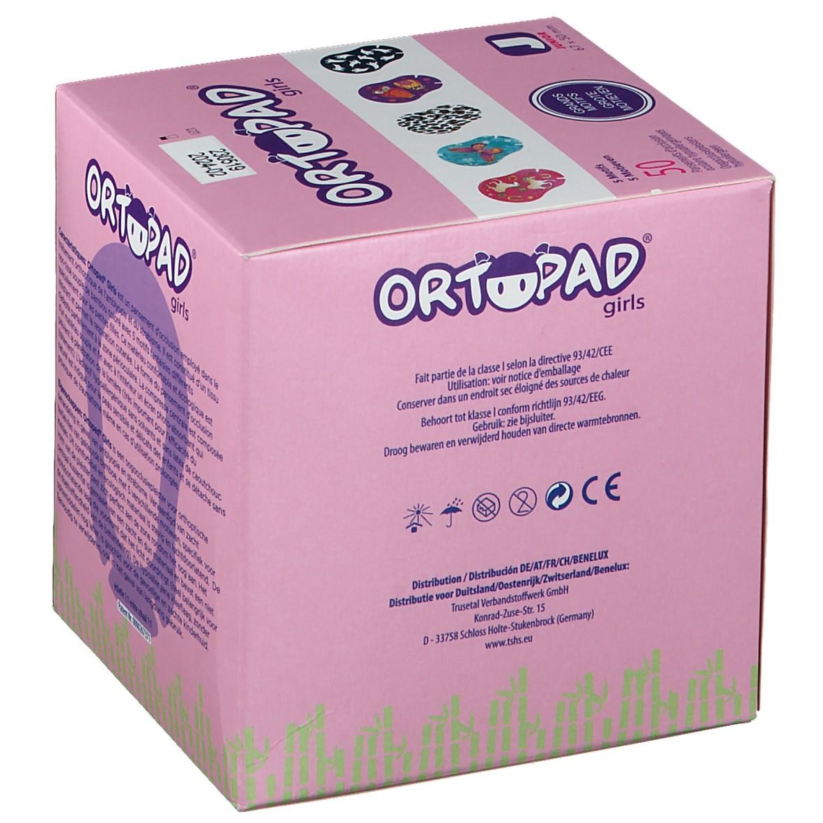 MASTER-AID® ORTOPAD® Soft Girls Junior Augenpflaster 0 - 2 Jahre