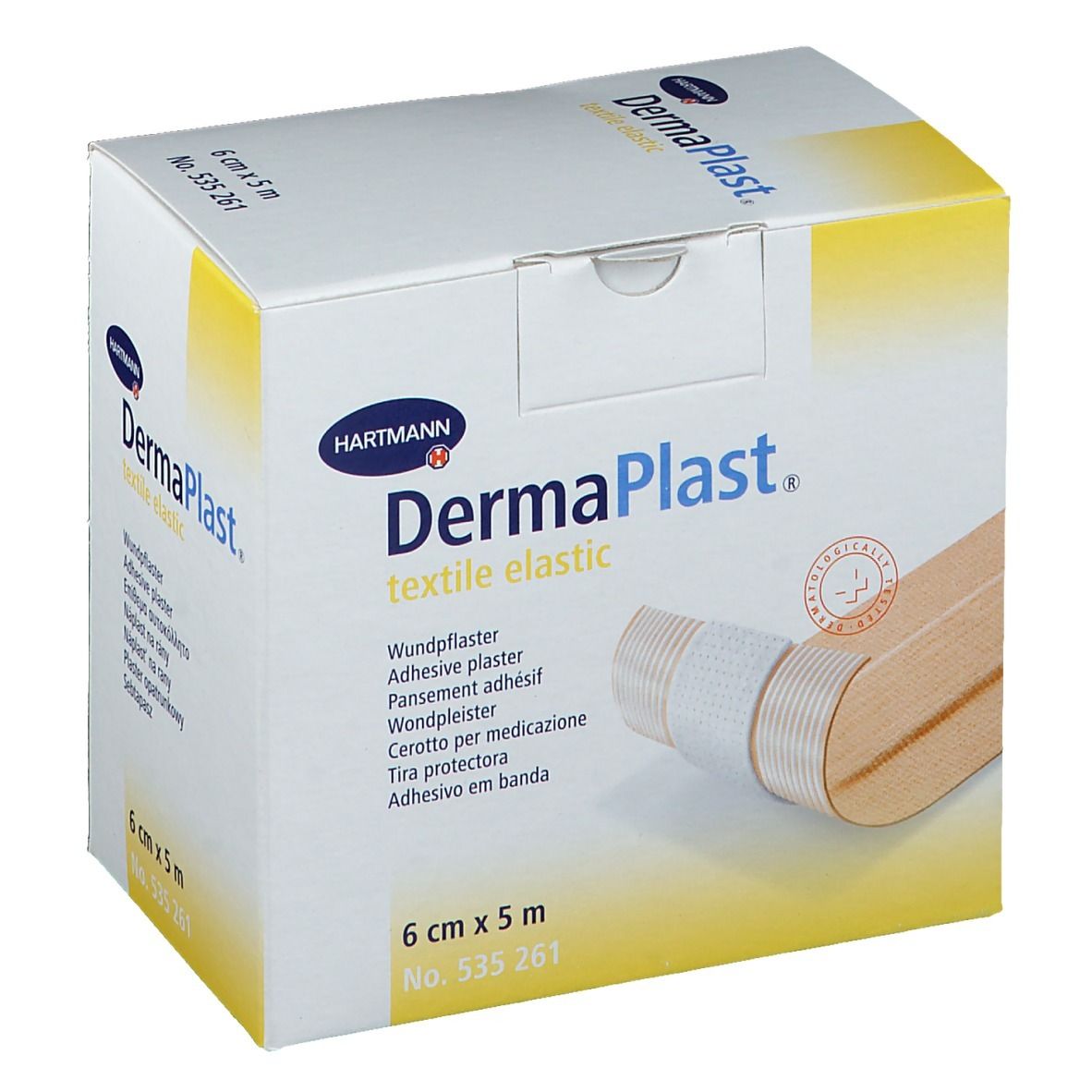 DermaPlast® textile elastic 6 cm x 5 m