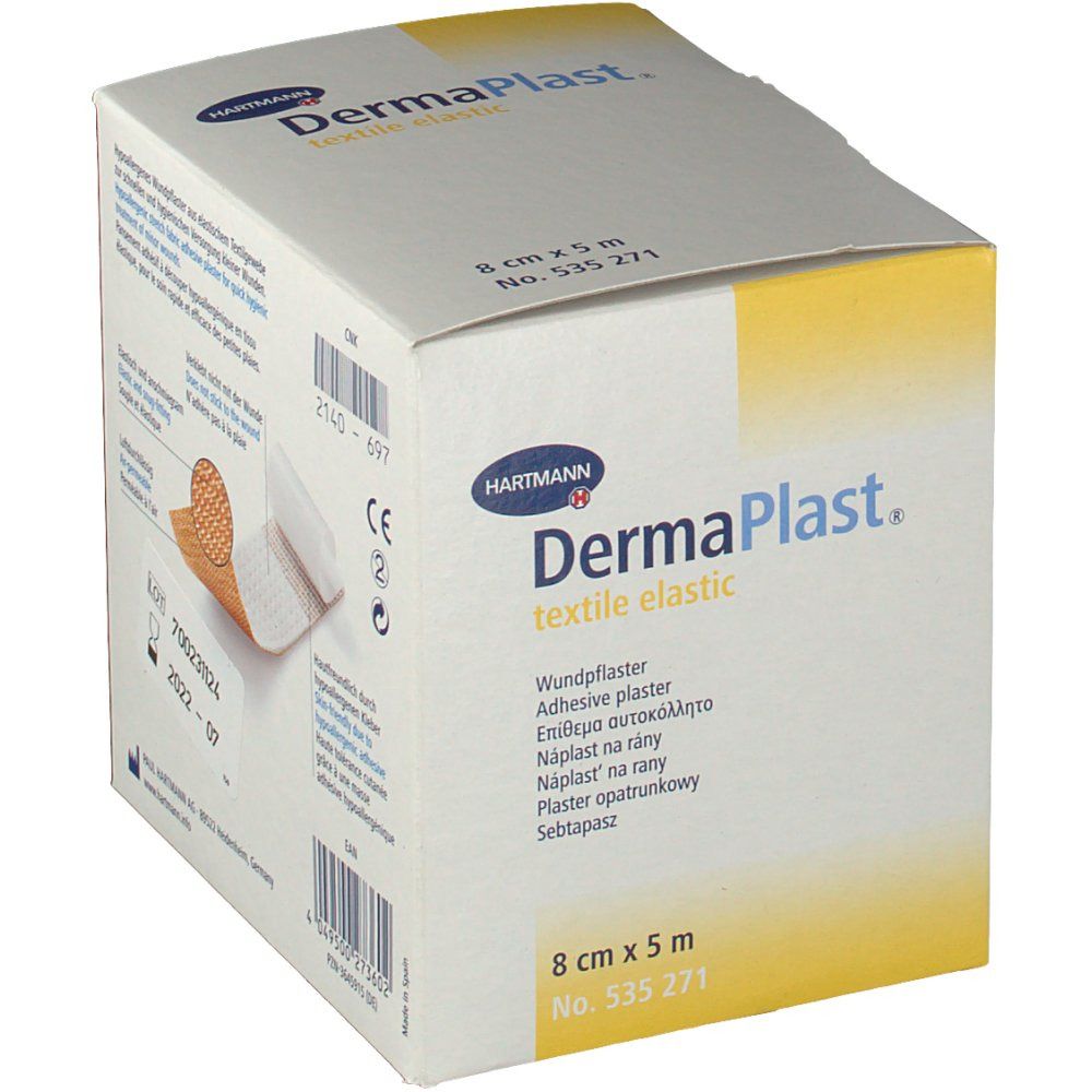 DermaPlast® textile elastic 8 cm x 5 m